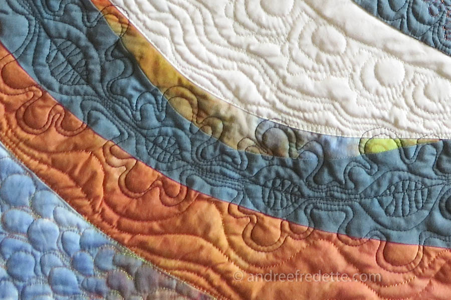 Pattern Build-up in Quilting © Andrée Fredette 