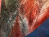 Tunicates1, detail 4 - Original Cotton quilt, machine-pieced and quilted by Andrée Fredette