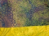 Tunicates2 Detail  - Original Cotton quilt, machine-pieced and quilted by Andrée Fredette